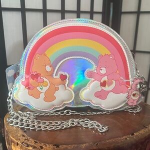Care Bears NEW  Rainbow Cloud Crossbody Purse Charms 1980’s